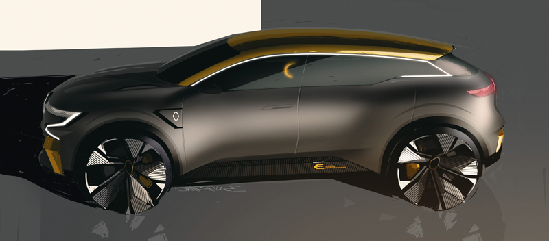 Renault Megane eVision All Electric Concept 2020